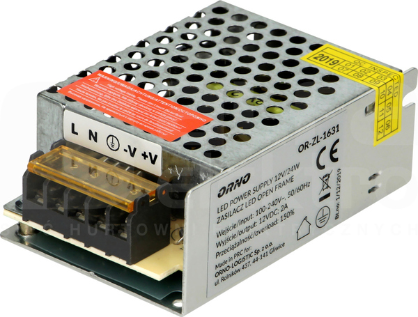 OR-ZL-1631 24W 12V Zasilacz LED