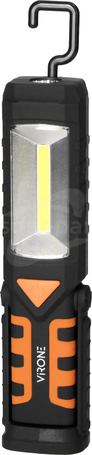 LED COB 3W+1W LED 1200mAh z funkcją powerbank Latarka warsztatowa