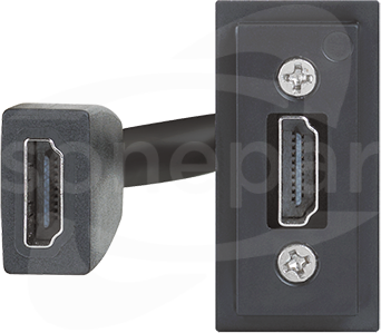 K 4284P  HDMI-1m Gniazdo z przewodem