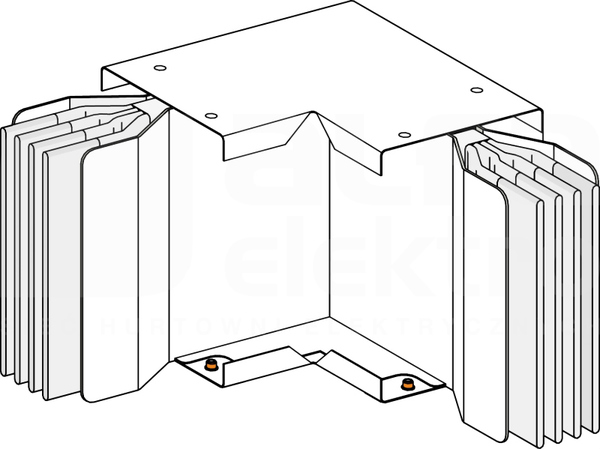 KTA2000LP4A1 2000A 3L+N+PE KOLANO POZIOME N1