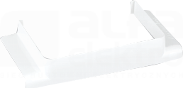CONNECT 130x55mm czysty biały Łącznik T CABLOPLUS