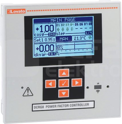 DCRG8 Regulator współczynnika mocy