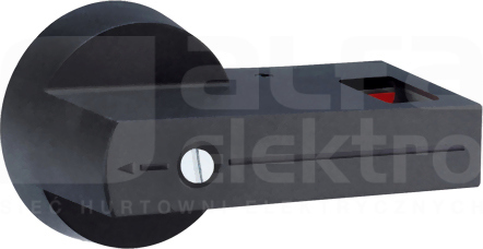 GEX61D czarny IP65 Pokrętło