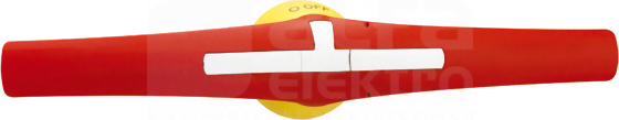 GEX68N żółto/czerwony IP65 Pokrętło