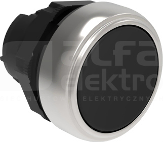 LPCB102 czarny Przycisk ster.kryty z samopowrotem