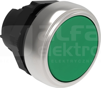 LPCB103 zielony Przycisk ster.kryty z samopowrotem