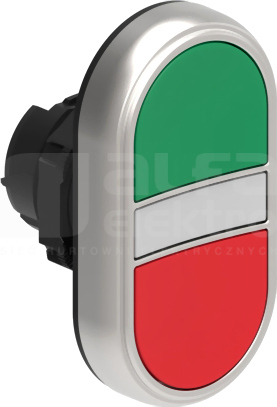 LPCBL7113 zielony/czerwony Przycisk ster.2-klaw.podśw.z samopowrot