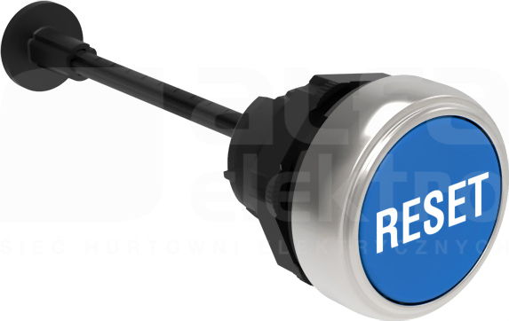 LPCR1196 RESET niebieski Przycisk ster.kryty kasowanie mech.