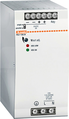 PSL112024 24VDC 5A 120W Zasilacz impulsowy jednofazowy