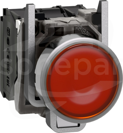 XB4BW35G5 KRYTY GUZIK N/O+N/ ŻÓŁTY Przyc.podśw.z samo.powr.LED