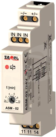 ASM-02/24V 24VAC/DC Automat schodowy