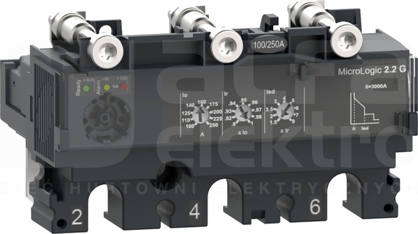 NSX100 AC 3P3D 40A 2.2G Wyzwalacz elektroniczny