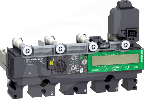 Micrologic 7.2EAL, 4P4D, 40A, do NSX100 Zabezpieczenie elektroniczne