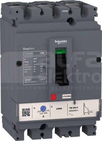 CVS100N TM40D 3P 50kA 40A wyłącznik EasyPact CVS 3P