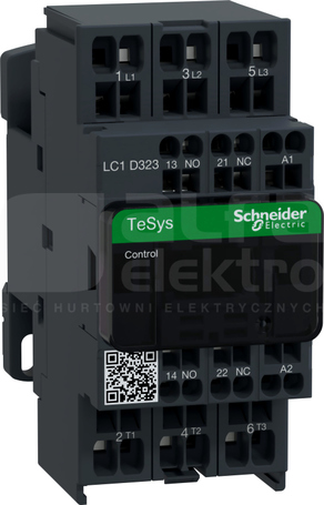 LC1D323P7 32A 15,0kW 1NO+1NC 230V50/60Hz Stycznik 3P