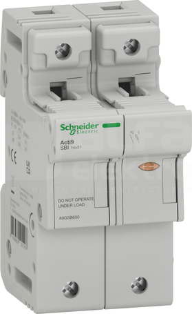 SBI 1P+N 690V 50A 14x51 Podstawa bezpiecznikowa