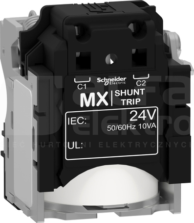 MX 24V 50/60Hz Wyzwalacz wzrost.NSX100-630
