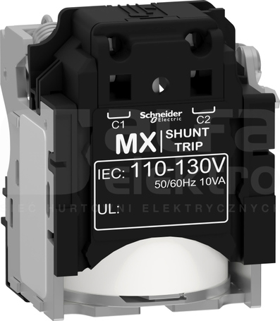 MX 110-130V 50/60Hz Wyzwalacz wzrost.NSX100-630