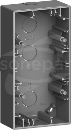 MTN4024-6534 2-krotny Merten Adapter natynkowy