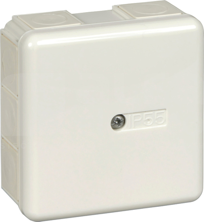 MUREVA U56 87x87x39mm bez złączki biel polarna Puszka natynkowa