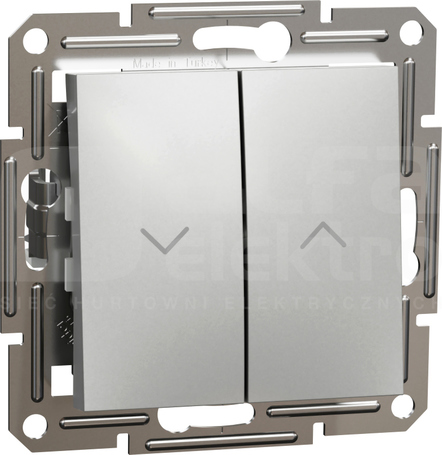 ASFORA aluminium Łącznik żaluzjowy b/ramki