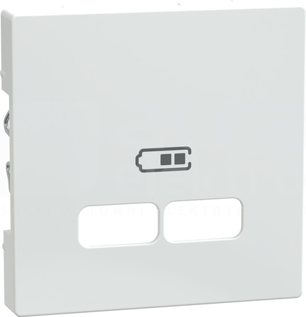 MERTEN M biały act. Płytka cent.gn.ład.USB