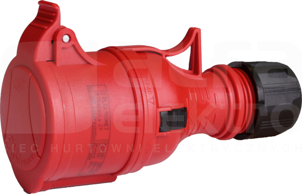 TWIST 32A 4P 400V IP44 GPP Typ B Gniazdo przenośne proste