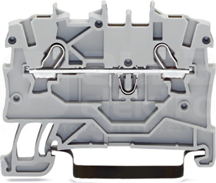 2000-1201 1,0mm2 szary Złączka 2-przewodowa