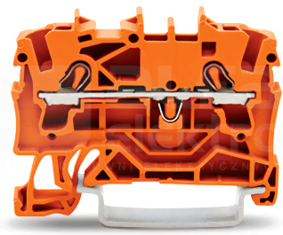 2002-1202 pomarańcz.2.5mm2 Złączka przelotowa TopJobS
