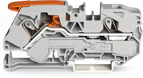 2116-1201 16mm2 szary Złączka przelotowa