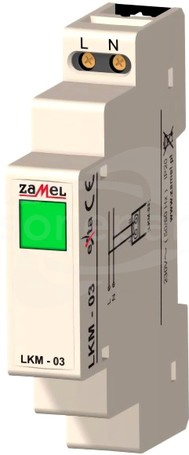 LKM-03-20 230V LED zielony Wskaźnik zasilania