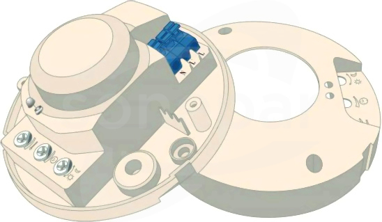 MCR-02 1200W 220-240VAC Mikrofalowy czujnik ruchu