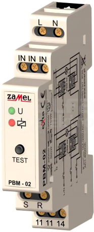 PBM-02 230VAC Przekaźnik bistabilny