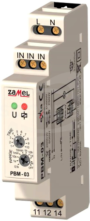PBM-03 230VAC Przekaźnik bistabilny z wył.czas