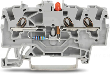 2001-1321/1000-413 Złączka 3-przew+LED 24VDC