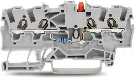 2001-1421/1000-413 Złączka 4-przew+LED 24VDC