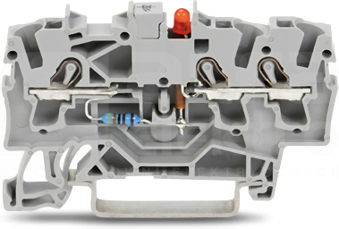 2002-1321/1000-413 4mm2 Złączka 3-przew+LED 24VDC