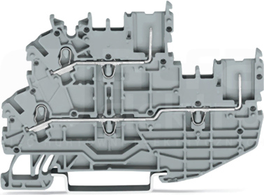 2020-2201 szary Złączka bazowa X-COMS dwup.1-prz/1-pin