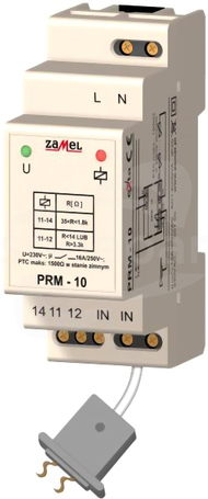 PZM-10 230VAC Przekaźnik zalania z sondą SZH-03