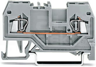 279-903 czerwona 1,5mm2 Złączka przelotowa