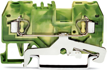 280-907 żółto-zielona 2,5mm2 Złączka przelotowa PE