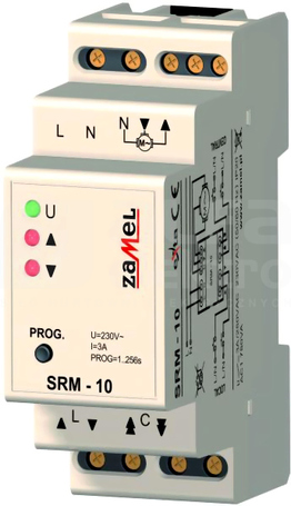 SRM-11 230VAC Sterownik rolet uniwesalny modułowy