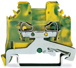 280-107 żółto-zielona 2,5mm2 Złączka przelotowa