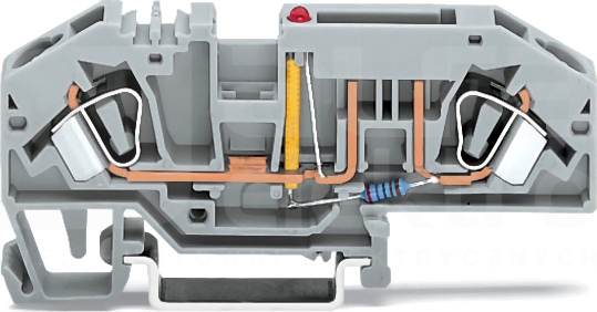 282-698/281-413 24V 6mm2 Złączka do bezpieczn.samoch.