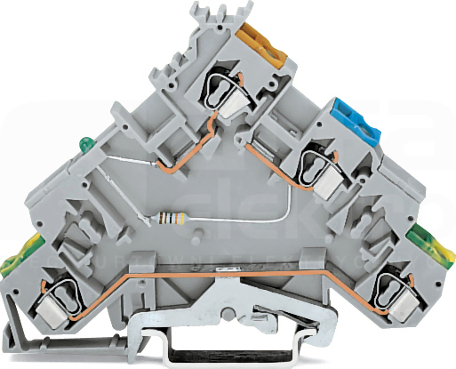 280-574/281-483 2,5mm2 LED Złączka do elem.wykonawczych