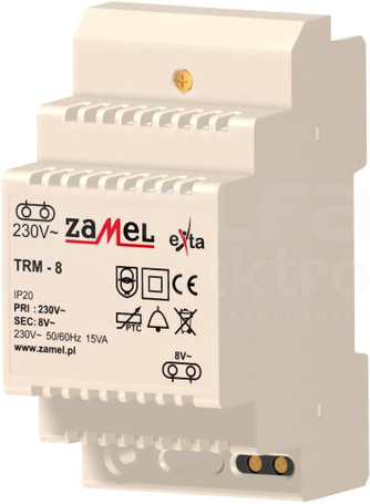 TRM-8 230/8VAC 15VA Transformator
