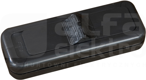 WSR-940-SRB 2,5A/250V srebrny Wyłącznik przelotowy