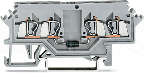 280-623/281-410 2,5mm2 Złączka 4-przewodowa diodowa