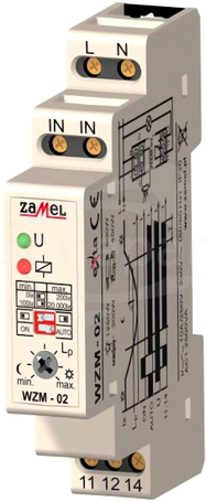 WZM-02 230VAC Wyłącznik zmierzchowy