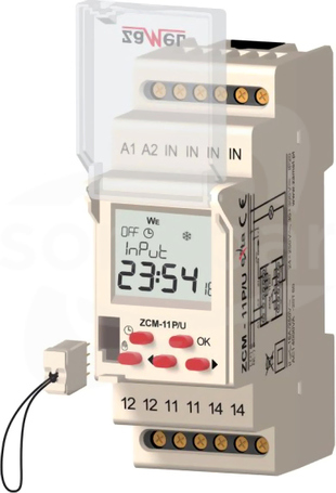 ZCM-11P/U 24-250VAC/30-300VDC Programator czasowy 1-kan.tygodn.